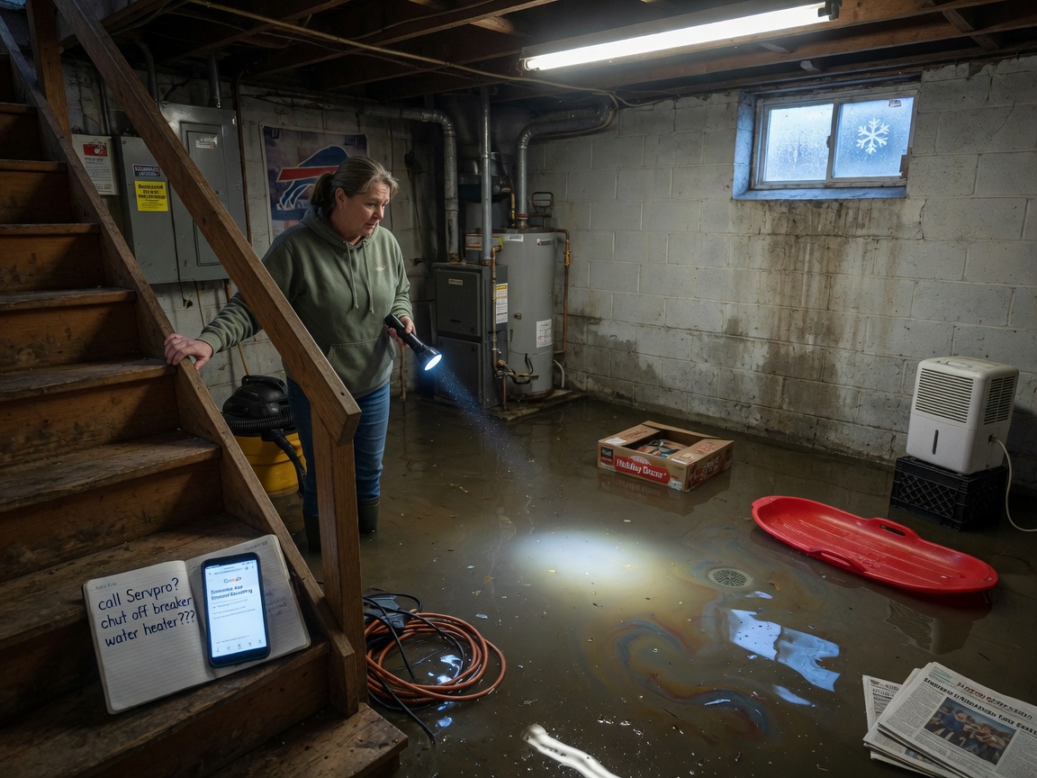 Steps Homeowners Can Take After Discovering Standing Water in a Rochester Basement