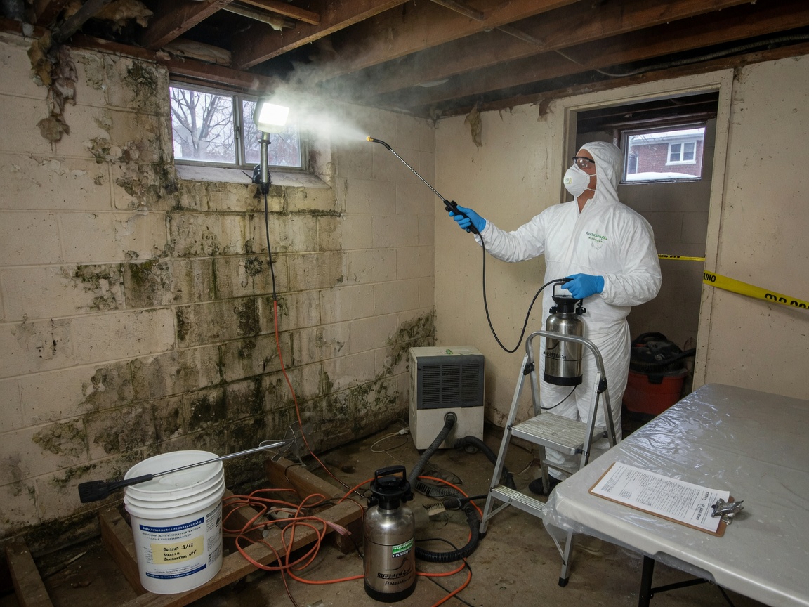 Flooded Basement Cleanup in Upper Monroe, NY 14607