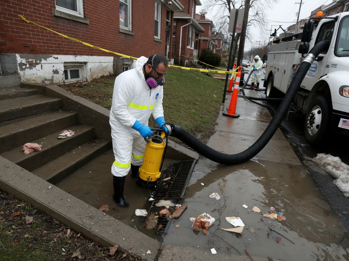 Flooded Basement Cleanup in Corn Hill