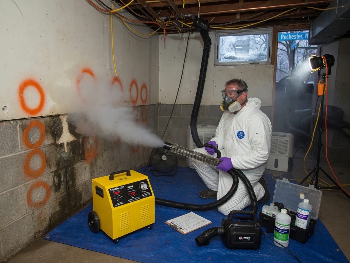 Flooded Basement Cleanup in Upper Monroe